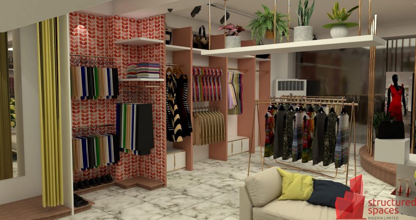 FASHION STORE DESIGN WUSE  